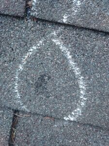 Hail Damage To Roof in St Paul